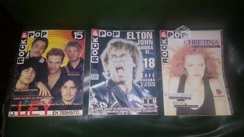 3 Revistas Rock and Pop N° 9,15,18