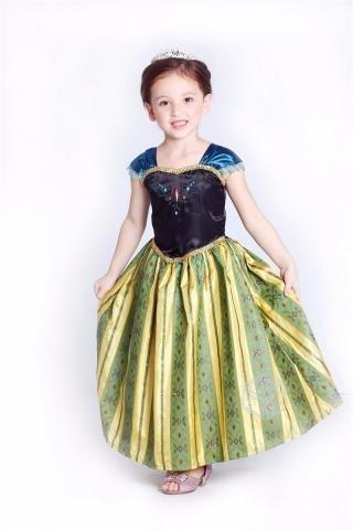 Disfraz Frozen Anna Tallas De 4 A 6 Años