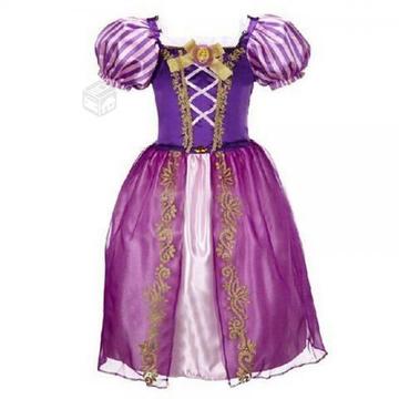 Disfraz Vestido Rapunzel Para Niñas De 1-2