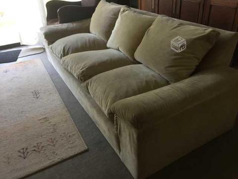 Sofa de felpa, 3 cuerpos