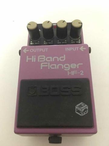 Pedal boss HI BAND FLANGER japonés hf2