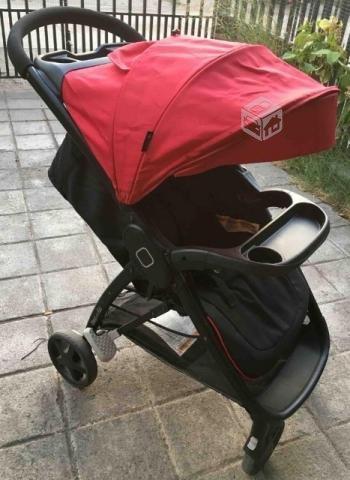 Coche safety step and go Rojo + andador Infanti