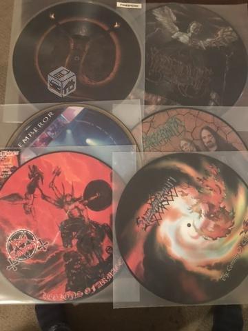 Vinilos Black Metal Picture Disc