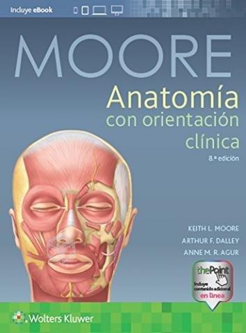 Anatomía con orientación clínica Moore 8va ed