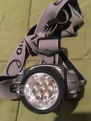 Linterna frontal 7 led