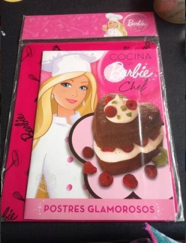 Revista Cocina Con Barbie Chef. Postres Glamorosos