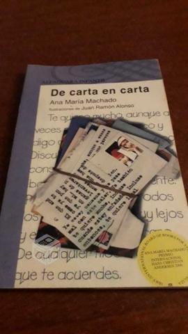 Libro “De carta en carta”