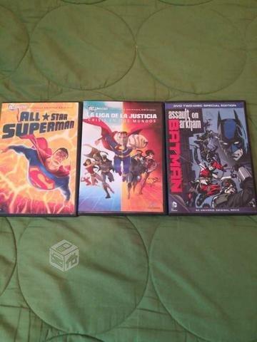 Dvd originales películas animadas DC