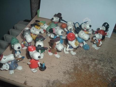 Figuras De Snoopy Antiguas