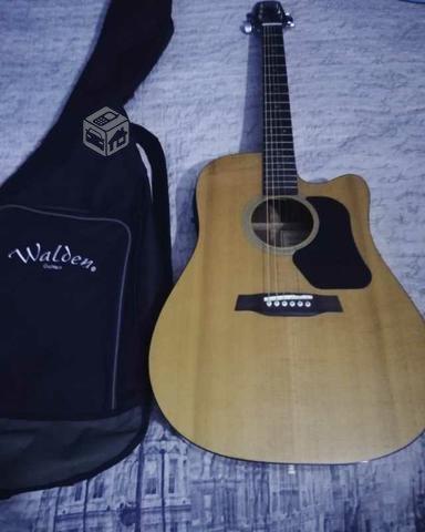 Guitarra electroacústica walden d350 ce v o p