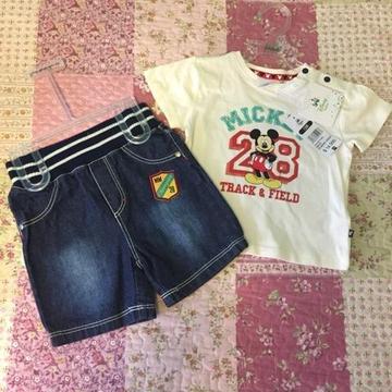 Conjunto set de ropa bebe Disney