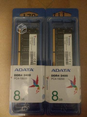 Memoria RAM Nuevas DDR4 8GB Notebook