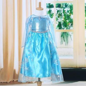 Disfraz Frozen Elsa Para Niñas De 1-2 A 5-7 Años