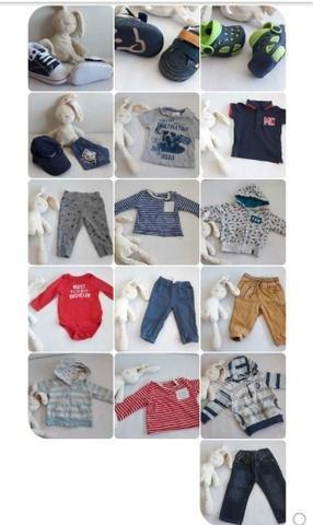 Lote ropa bebe de rn hasta 6 a 9 meses