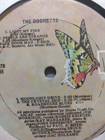 Vinilo the doors 13