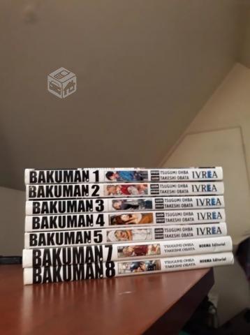 Bakuman Volumenes 1-8(menos 6)