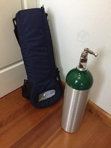 Cilindro de oxigeno portátil con mochila