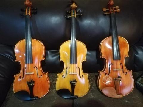 Violines Finos 4/4, copias Sradivarius