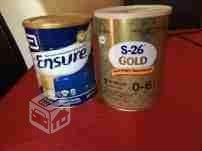 Leche S-26, Similac y Ensure