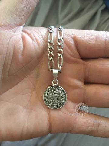 Cadena de plata 925 cartier 90cm + medallon