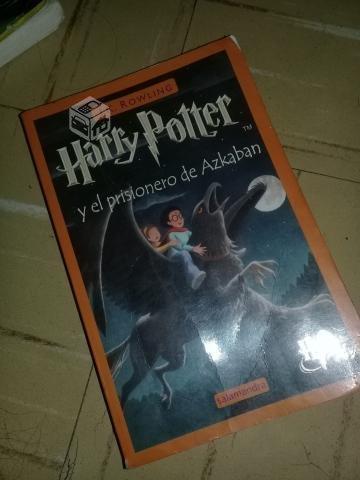 Libro Harry Potter y el prisionero de azkaban