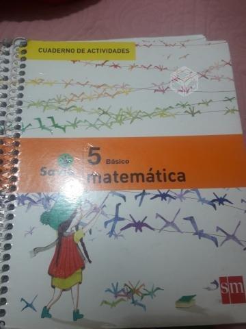 Libros matemática 5°básico