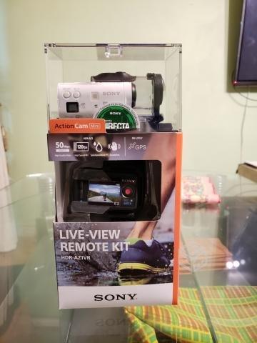 Sony action cam HDR-AZ1VR + wireless + accesorios