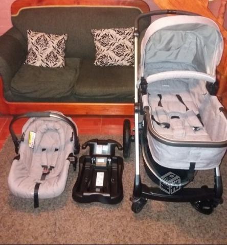 coche travel system prix gris