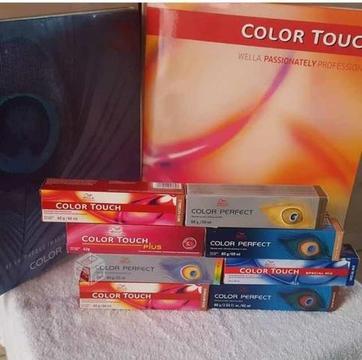 Tinturas Wella Color Touch y Color Perfect inc. Ox