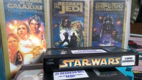 Star Wars VHS Trilogia