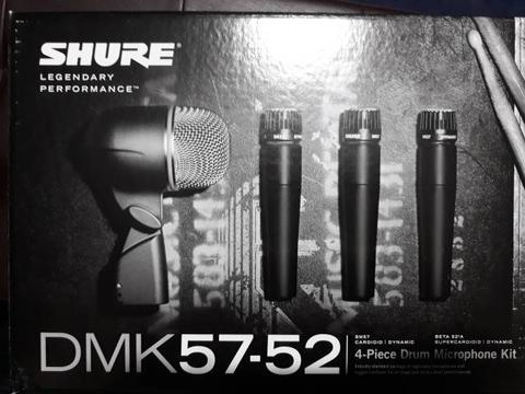 Shure Dmk57-52 Kit De Micrófono De Batería