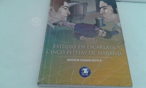 Estudio en escarlata cinco pepitas de naranja de a