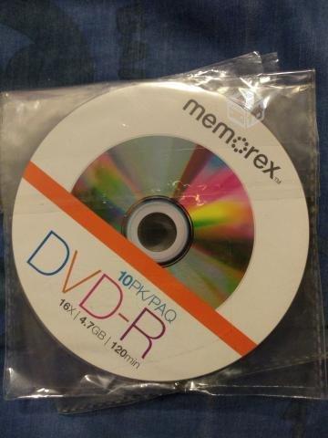 DVD-R x 16 MEMOREX