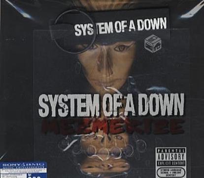 N36 Album CD Mezmerize System of a Down original