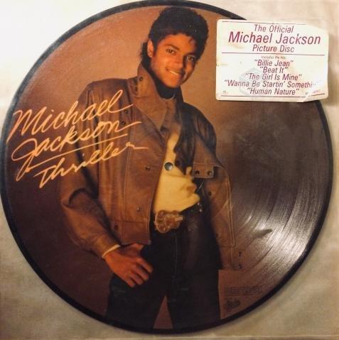 Vinilo de Michael Jackson Thriller. Original. 1982