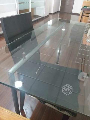Excelente escritorio de vidrio especial oficina