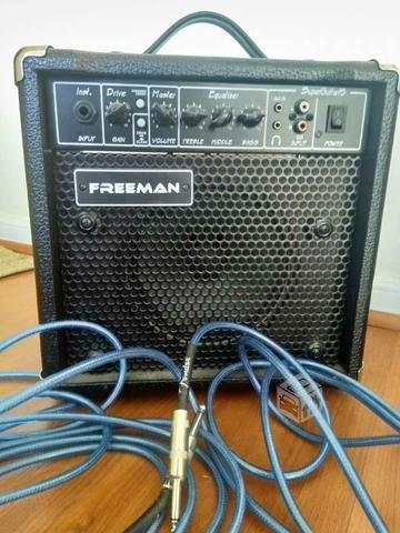 Amplificador Freeman 15 Watts + Cable Fender 6m