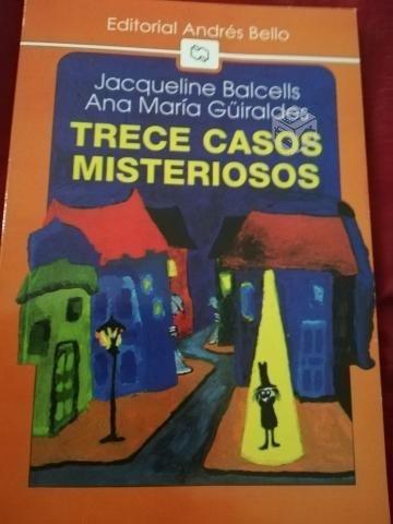 Libro de lectura Trece casos misteriosos