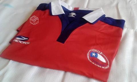 Camiseta selección chilena,. Talla L (Brooks)