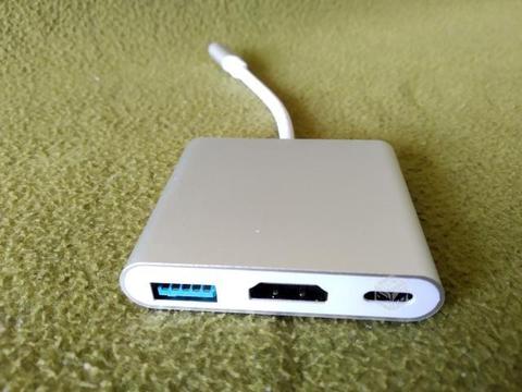 Adaptador Multipuerto USB tipo C a HDMI para MAC