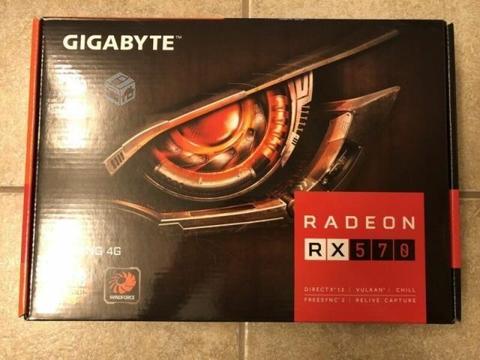 Gigabyte Radeon RX 570 Gaming 4G Nueva