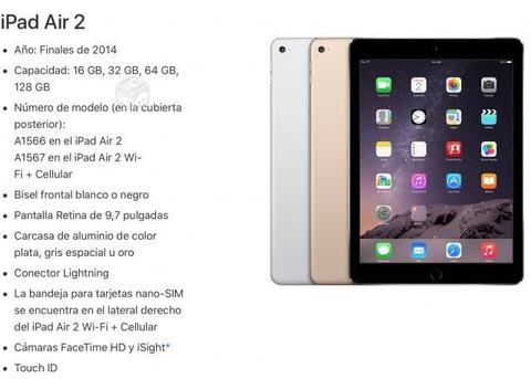 Tablet Apple iPad Air 2