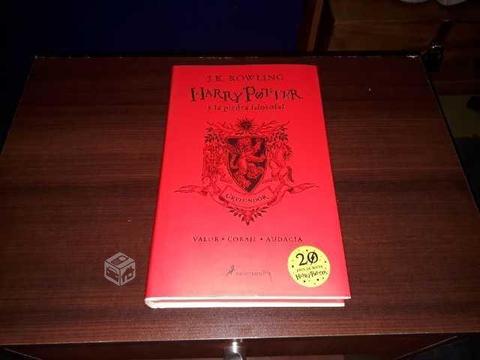 Libro Harry Potter la piedra filosofal Gryffindor