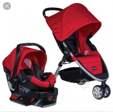 coche Britax B-agile + huevito + Moises