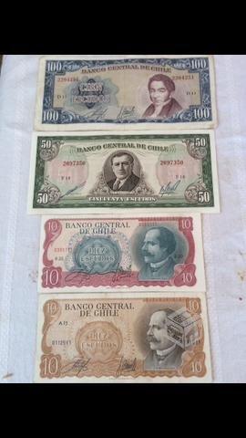 Billetes de los 70