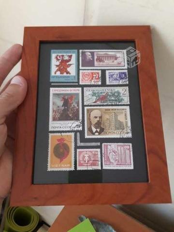Colección sellos tema socialista