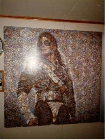 Poster Michael Jackson Material Montaje En Pvc