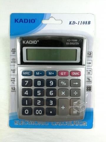 Calculadora Kadio Kd-1108b 12 Digitos