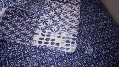Cubrecama Quilt estampado 2 plazas