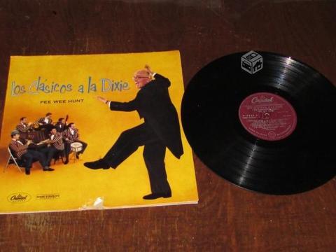 Vinilo de pee wee hunt- clasicos ala dixie